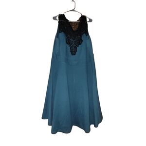 City Chic Lace Love Dress In Alpine